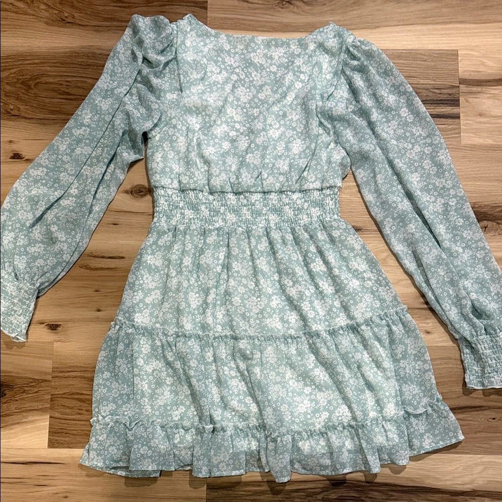 Altard State floral Long Sleeve Dress - Picture 5 of 5